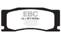 Picture of EBC 08-09 Jaguar XKR 4-2 Supercharged Portfolio Yellowstuff Front Brake Pads