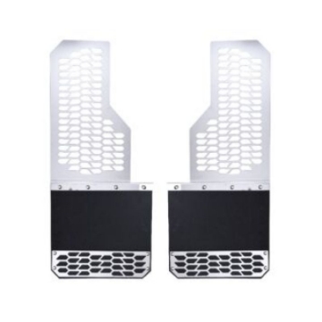 Picture of Putco 19-20 Ram HD Dually - Fits Rear - Set of 2 Mud Skins - Brushed SS w- Hex Shield