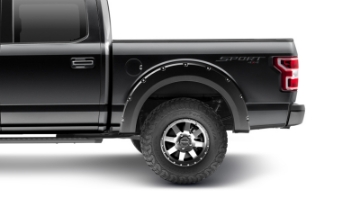 Picture of Bushwacker 18-20 Ford F-150 Excl Models w-Tech Pkg Pocket Style Flares 4pc - Agate Black Met