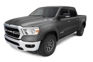 Picture of Bushwacker 20-22 Ram 1500 Excl- Rebel-TRX 76-3-67-4in Bed Pkt Style Flares 4pc - Grnite Cryst Met