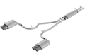 Picture of Borla 2020 Ford Explorer ST 3-0L V6 2-25in S-type Exhaust - Carbon Fiber Tips