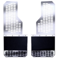 Picture of Putco 14-20 Chevrolet Silverado LD - GMC Sierra LD - Set of 2 Mud Skins - Polished SS w- Hex Shield