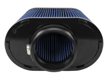 Picture of aFe MagnumFLOW Intake Replacement Air Filter w-Pro 5R Media 5in F - 11x6-5in B - 8-5x4in T - 7-5in H