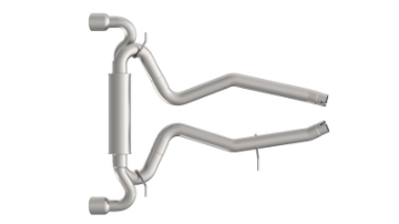 Picture of Kooks 2020 Toyota Supra 3in SS Axle Back Exhaust w-Polished Tips