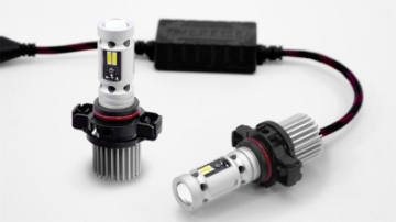 Picture of Putco Nitro 360 Fog Light Bulbs - White-Yellow - H16