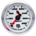 Picture of Autometer C2 52mm 140 - 280 Deg- F Electronic Oil Temp Gauge