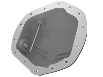 Picture of aFe Power Pro Series Rear Differential Cover Black w- Machined Fins 14-18 Dodge Trucks 2500-3500