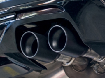 Picture of Borla 15-19 Subaru WRX-STI 2-5L Turbo 3in S-Type Catback Exhaust - 2-5in Black Chrome Tips