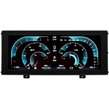 Picture of Autometer InVision Digital Instrument Display Color LCD Including Panel Mount - Universal