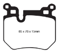 Picture of EBC 08-10 BMW 135 3-0 Twin Turbo Greenstuff Rear Brake Pads