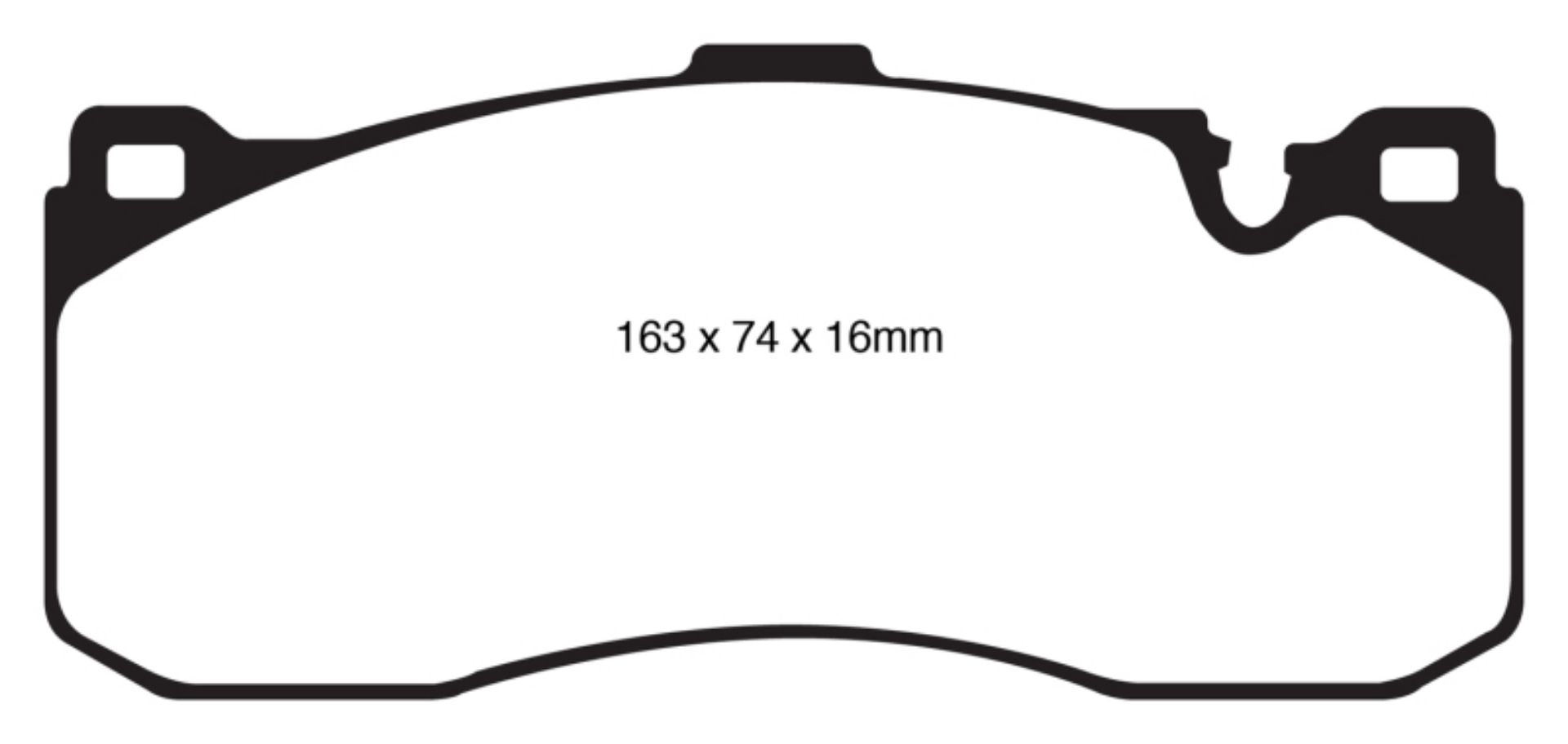 Picture of EBC 08-10 BMW 135 3-0 Twin Turbo Yellowstuff Front Brake Pads