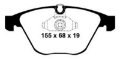 Picture of EBC 08-10 BMW M3 4-0 E90 Redstuff Front Brake Pads