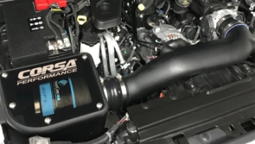 Picture of Corsa 2018-2025 Jeep Wrangler JL 3-6L V6 Cold Air Intake with Powercore Filter