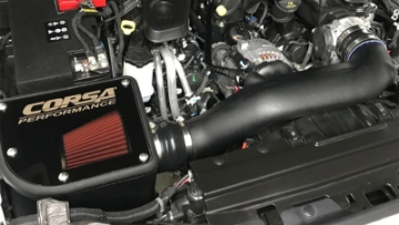 Picture of Corsa 2018-2025 Jeep Wrangler JL 3-6L V6 Cold Air Intake with DryTech Filter