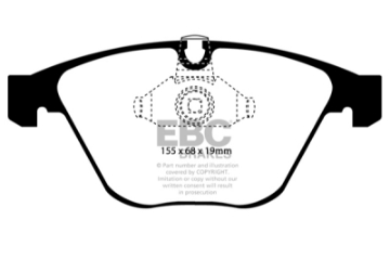 Picture of EBC 08-10 BMW M3 4-0 E90 Ultimax2 Front Brake Pads