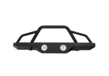 Picture of Rampage 76-86 Jeep Renegade CJ7 w-Stinger Recovery Bumper Front - Black