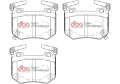 Picture of DBA 2018+ Kia Stinger V6 Twin Turbo SP Performance Rear Brake Pads