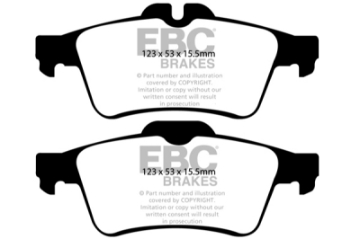 Picture of EBC 08-10 Chevrolet Cobalt 2-0 Turbo SS Ultimax2 Rear Brake Pads
