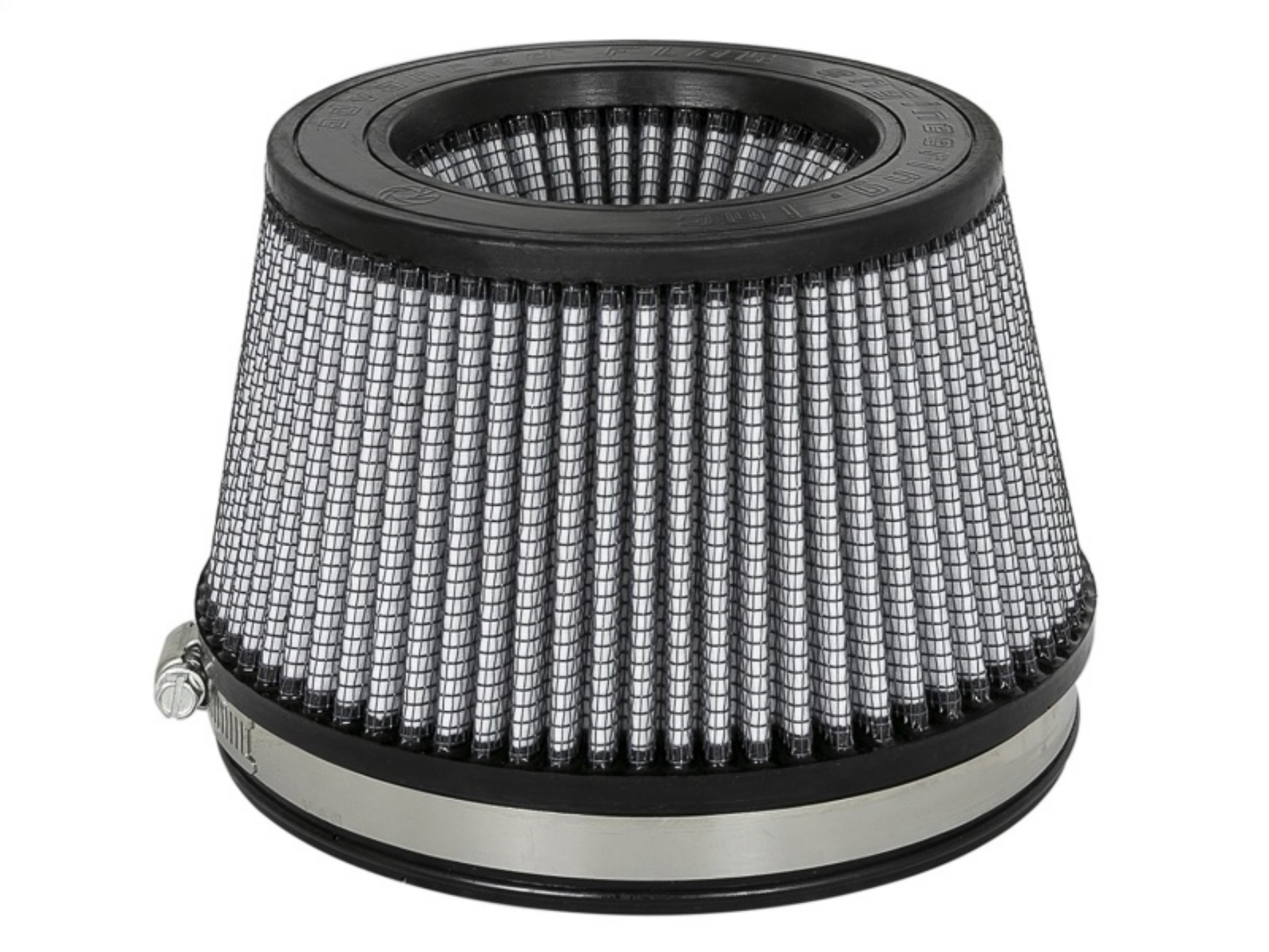 Picture of aFe Magnum FLOW Pro DRY S Universal Air Filter 6in F - 7in B - 5-5in T Inv - 3-375in H