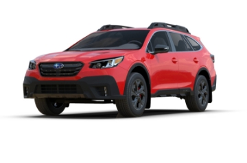 Picture of Rally Armor 20-25 Subaru Outback Black UR Mud Flap w-Blue Logo