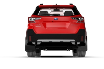 Picture of Rally Armor 20-25 Subaru Outback Black UR Mud Flap w-Silver Logo