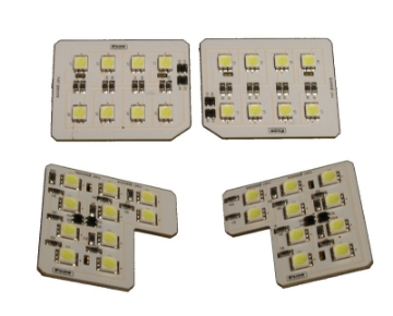 Picture of Putco 14-14 Chevrolet Silverado HD Crew Cab Premium LED Dome Lights Application Specific