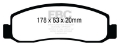 Picture of EBC 08-10 Ford F250 inc Super Duty 5-4 2WD Ultimax2 Front Brake Pads