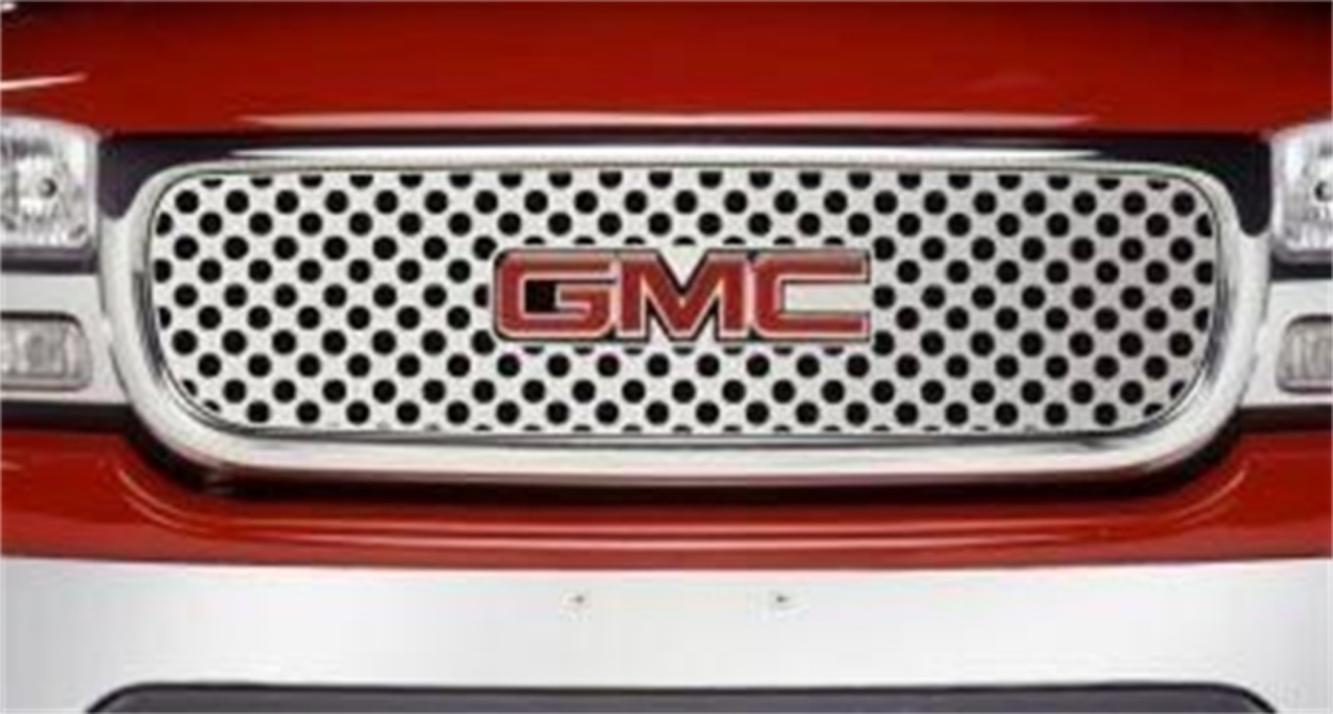 Picture of Putco 00-06 GMC Yukon XL - w- Logo CutOut Punch Stainless Steel Grilles
