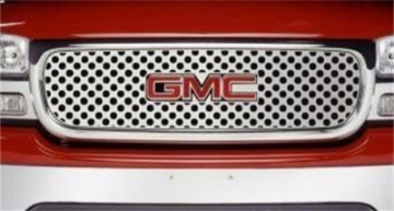 Picture of Putco 00-06 GMC Yukon XL - w- Logo CutOut Punch Stainless Steel Grilles