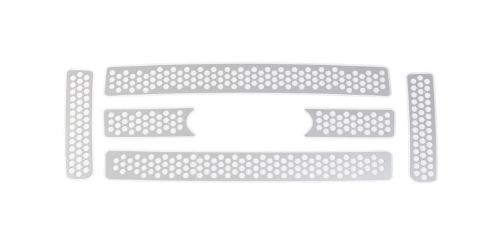 Picture of Putco 09-12 Ford F-150 Lariat & King Ranch Only 6pc Grille Punch Stainless Steel Grilles