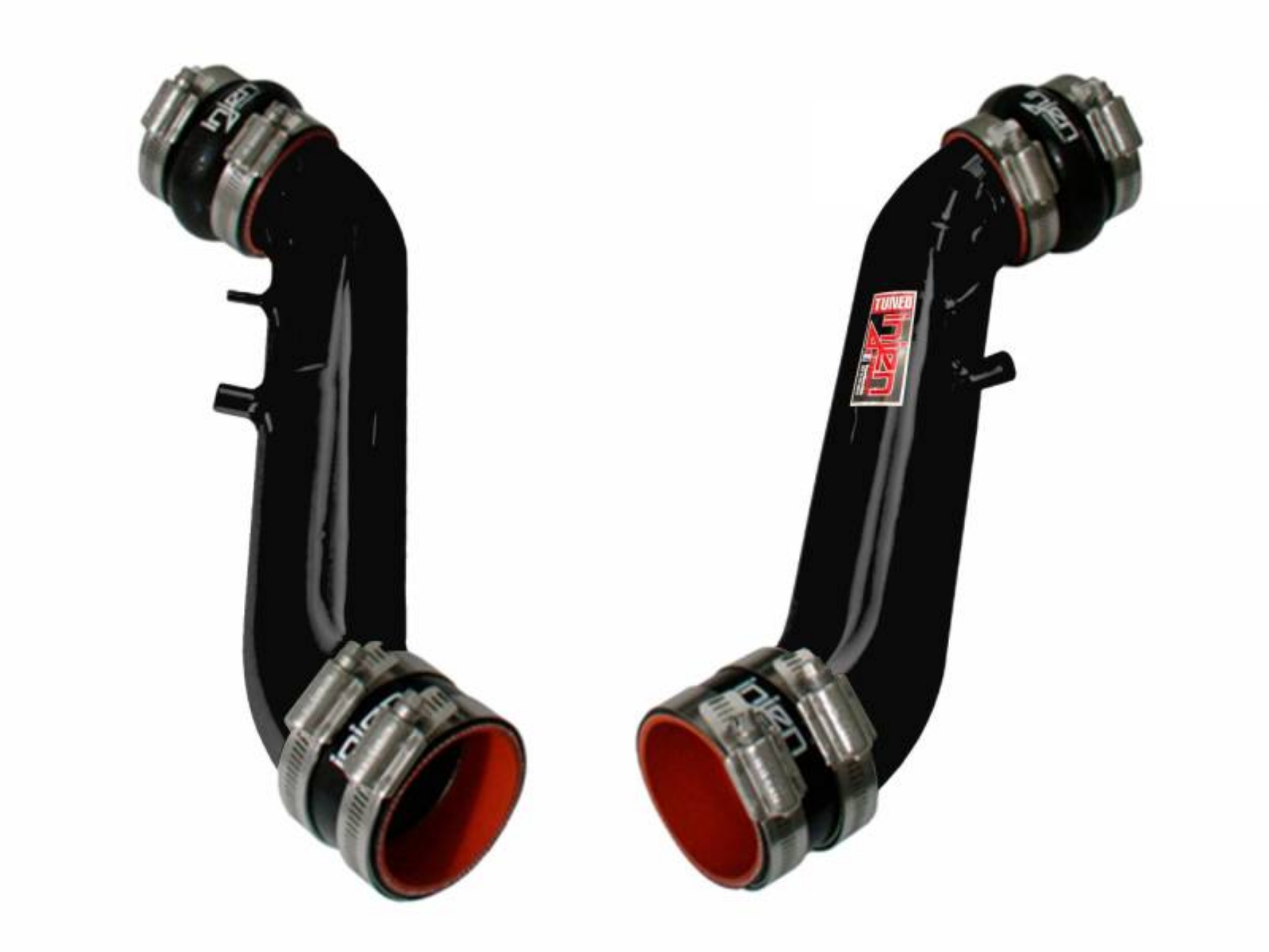 Picture of Injen 90-96 Nissan 300Z V6 3-0L Black IS Short Ram Cold Air Intake Pipes Pipes Only