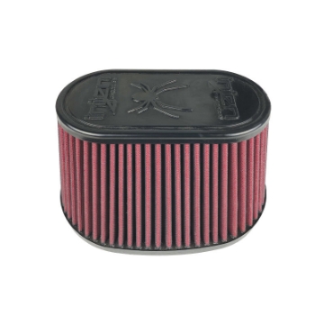 Picture of Injen Oiled Air Filter 8-5x5-63in Oval ID - 9-92x7-17in Base - 5-7in HT - 6-865ix4-115in Top