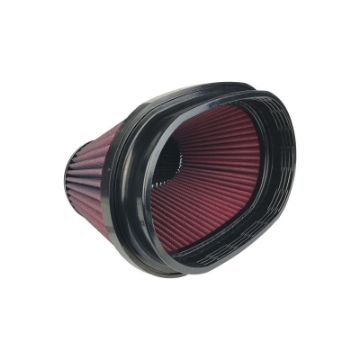 Picture of Injen Oiled Air Filter 8-5x5-63in Oval ID - 9-92x7-17in Base - 5-7in HT - 6-865ix4-115in Top