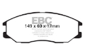 Picture of EBC 08-10 Kia Sorento 3-3 Greenstuff Front Brake Pads