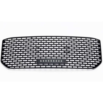Picture of Putco 15-20 GMC Yukon XL Liquid 3D Slot-Blk Denali Style Lighted Boss Grille w-10in Luminix Lightbar