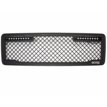 Picture of Putco 13-14 Ford F-150 - Lighted w- 10in Luminix Light Bar Lighted Boss Grille