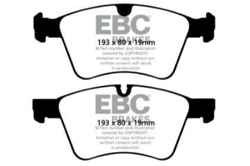Picture of EBC 08-10 Mercedes-Benz GL320 3-0 TD 373mm Front Rotors Ultimax2 Front Brake Pads