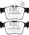 Picture of EBC 2017+ Alfa Romeo Giulia 2-0T Redstuff Rear Brake Pads