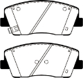 Picture of EBC 2019+ Genesis G70 2-0T Yellowstuff Front Brake Pads