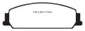 Picture of EBC 08-10 Pontiac G8 3-6 Redstuff Front Brake Pads
