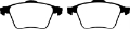 Picture of EBC 08-10 Volvo S60 2-5 Turbo T5 Greenstuff Front Brake Pads