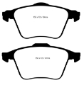 Picture of EBC 08-10 Volvo S60 2-5 Turbo T5 Yellowstuff Front Brake Pads