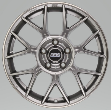 Picture of BBS XR 20x8-5 5x114-3 ET40 Platinum Gloss Wheel -82mm PFS-Clip Required