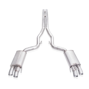 Picture of Stainless Works 2015+ Ford Shelby GT350 Legend Performance Connect H-Pipe Catback Exhaust w-Valves