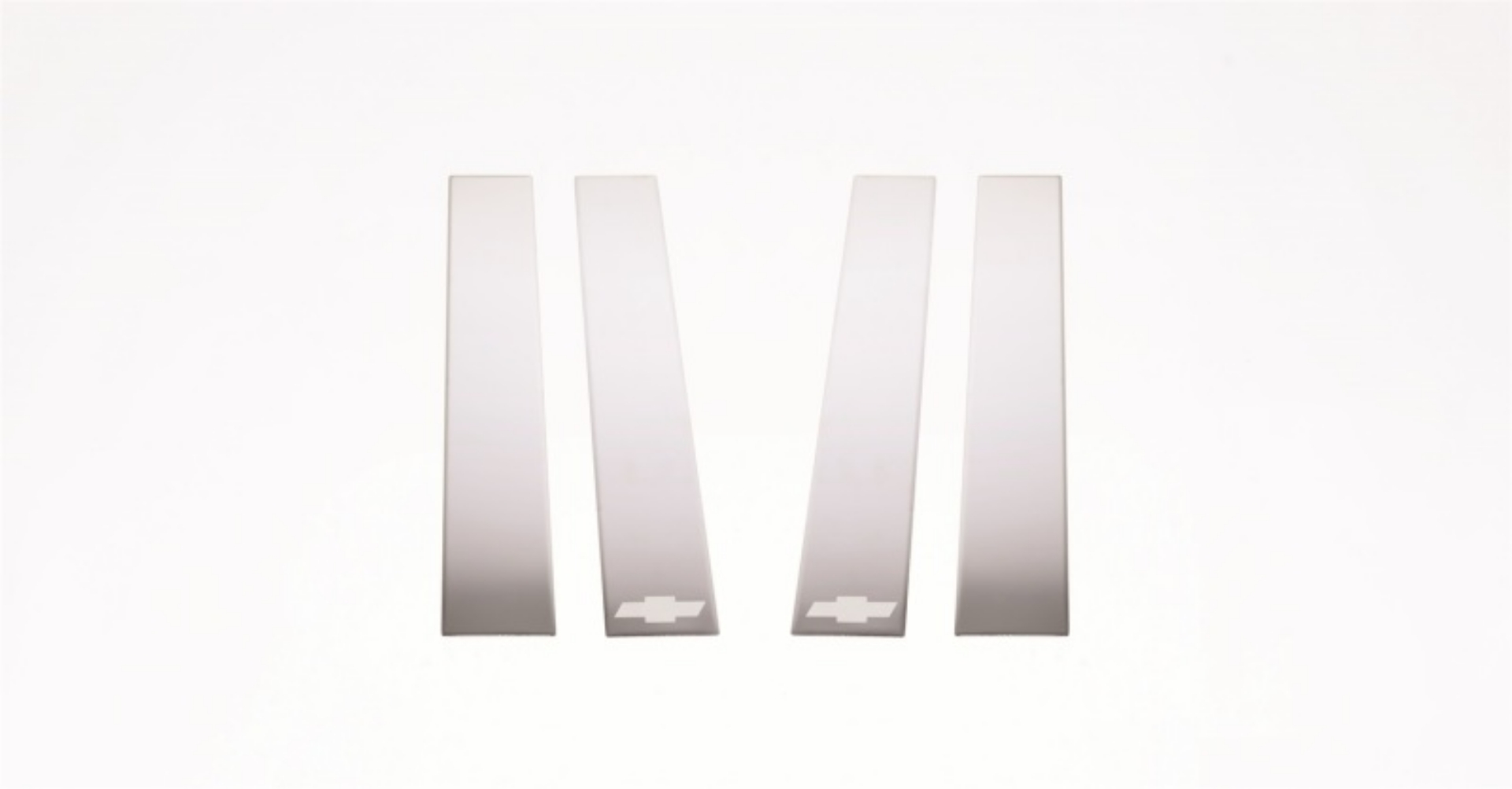 Picture of Putco 07-14 Chevrolet Tahoe - 4pcs Stainless Steel Pillar Posts Classic