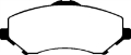 Picture of EBC 08-11 Chrysler Town & Country 3-3 Greenstuff Front Brake Pads