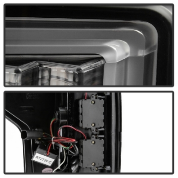 Picture of Spyder Ford F150 18-19 - Light Bar LED Tail Lights - All Black ALT-YD-FF15018-LED-BKV2