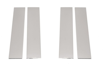 Picture of Putco 17-20 Ford SuperDuty - Crew Cab - SuperCab - w-o Keypad Stainless Steel Pillar Posts Classic