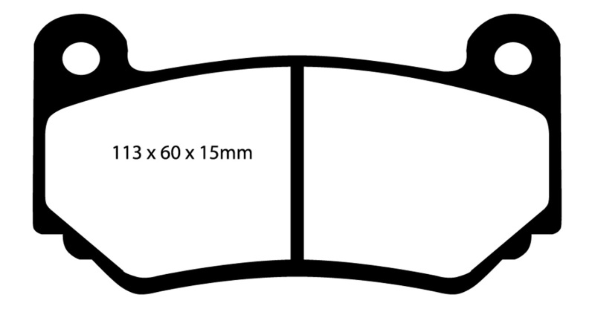 Picture of EBC 08-11 Lotus Exige 1-8 Supercharged 240 Yellowstuff Front Brake Pads