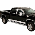 Picture of Putco 07-13 GMC Sierra Reg Cab 8ft Long Box - 6in Wide - 10pcs Stainless Steel Rocker Panels